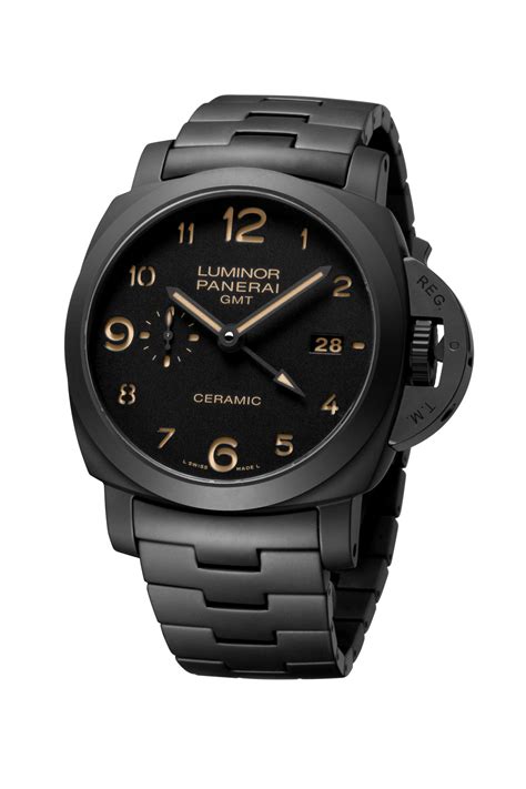 ceramic panerai|panerai luminor gmt ceramic.